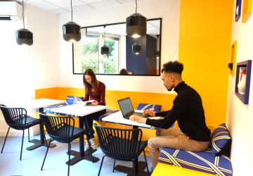 espace coworking avec cafe a boulogne billancourt